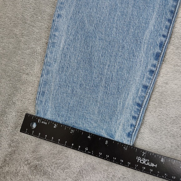 Levi's Jeans Wedgie Straight Women 32 Big E Button Fly Straight Leg - Picture 3 of 13